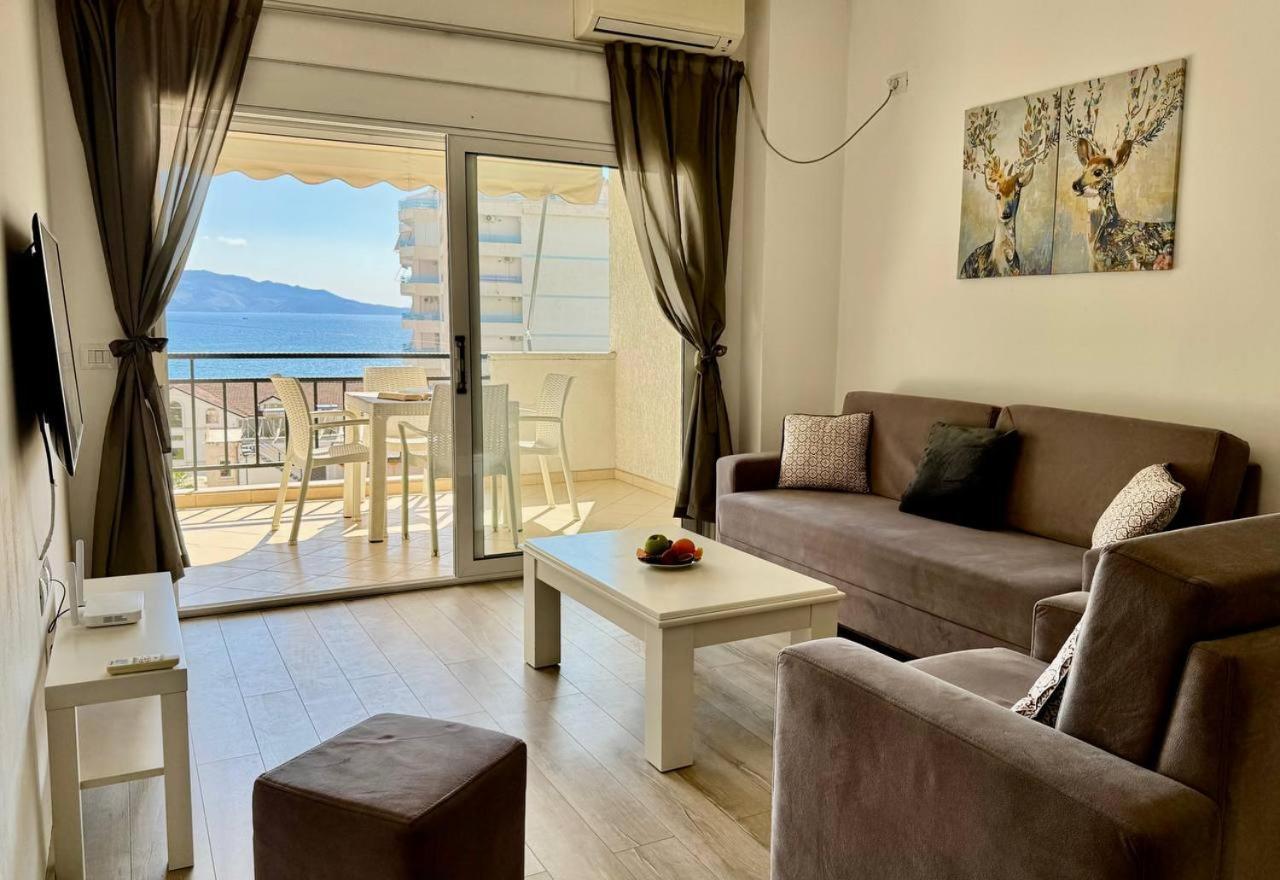 Morina Sea View Apartment Sarandë Exterior foto